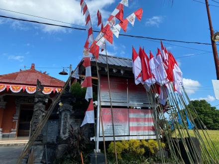 Pemasangan Bendera Merah Putih