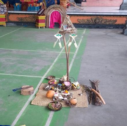 Upacara Mecaru Hari Raya Nyepi